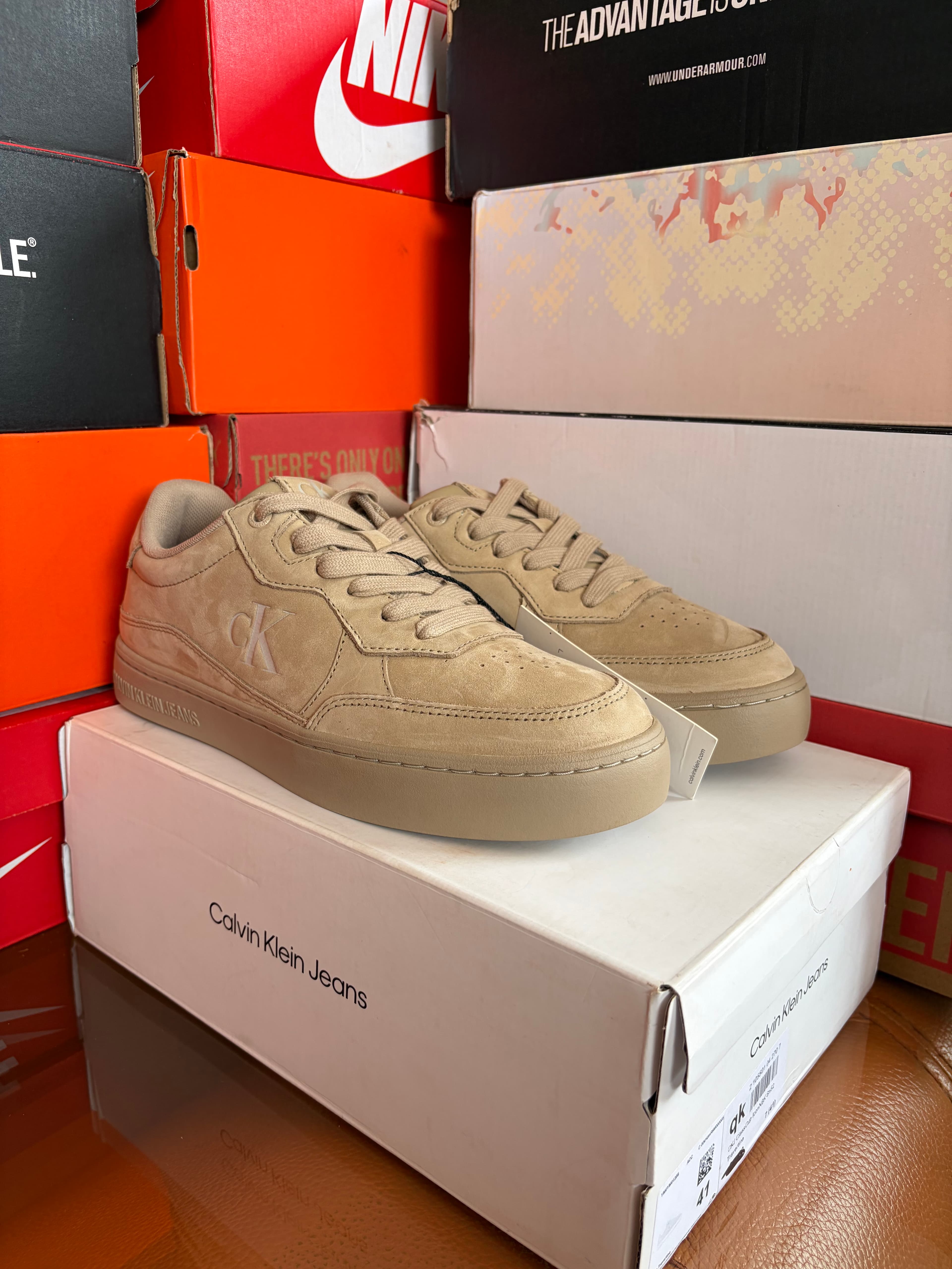 Calvin Klein Jeans Classic Cupsole Sn52 Travertine